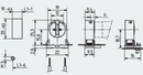 T5 (G5) Push Through or Screw Fix Linear Lampholder FLH/G5/620 - Pack of 2 - LED Spares