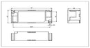 Eaglerise FLS-42-1050 DALI-2 LD ADV 7.8W-42W 150-1050mA DALI + Push Dim Driver - LED Spares