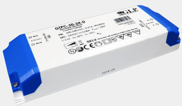 GTPC-50-24-D 50W 24V 0.5-2.08A Triac Dimmable LED Driver