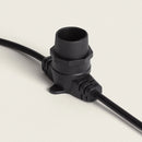 Outdoor 10m Festoon Lights B22 IP44 - LED Spares