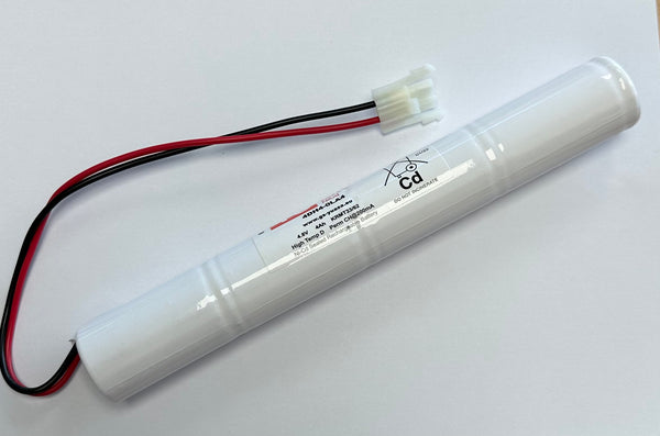 Yuasa 4DH4-0LA4 4 D Cell 4.8V Stick c/w AMP Connector - LED Spares