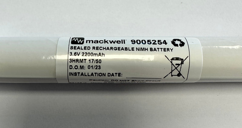 Mackwell B952 9005254 3 Cell 3.6V 2.2Ah NiMh Slim Battery Stick C