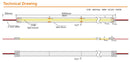 COB IP67 Spotless 10W 3000K 24V LED Tape 5M - LED Spares