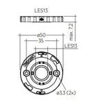 Tridonic 28004570 SLE 13mm 3000lm 830 H ADV8 - LED Spares