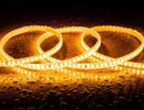 220V LED Strip Autorectified SMD Dimmable 120LED/m 10W/m 12mm Wide 10cm Cut IP65