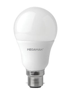 Megaman 8.5W LED GLS Classic Opal Dimming B22 (BC) 4000K - 711115 - LED Spares