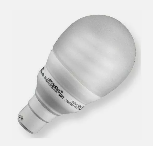 Megaman CFL Warm White B22 18 Watt Compact Classic - LED Spares