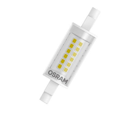 Osram Slim Line LED R7S 78mm 6W 806lm - 827 Extra Warm White - Replaces 60W - LED Spares