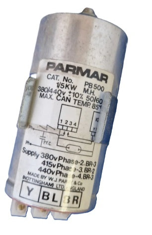 Venture Parmar PB500 1/5KW Metal Halide 380/440V Ignitor