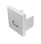 Plaster-In Narrow Recessed LED Aluminium Profile c/w Diffuser and 2 Endcaps - LED Spares