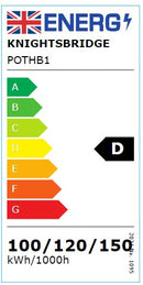 Knighsbridge Potentia IP65/IK08 Adjustable Wattage (100/120/150W) CCT (4000/5000K) LED High Bay - LED Spares