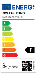 ProLED-MINI-3W-CC100 v.2 LED Mini Sign Modules 12V 0.72W 3 LED's 140° 7000K - LED Spares