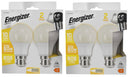 Energizer 8.8W = 60W LED 806LM Opal BC (B22) Warm White 3000K Light Bulb - LED Spares