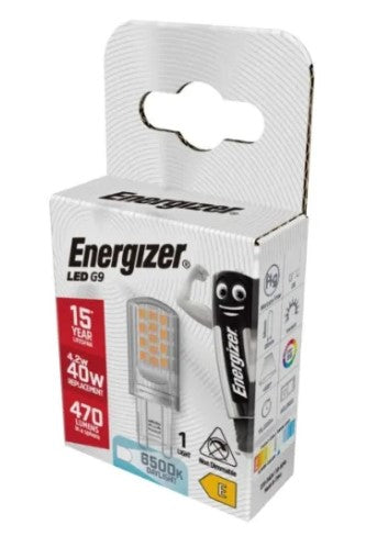 Energizer G9 LED 470lm 4.2W 6500K (Daylight) - S18752 - LED Spares