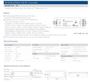 LED 5-24V DC SPI Controller & Remote Set For RGB Pixel Strip - SC+R9 - LED Spares