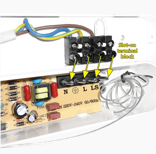 HX/LED/M3/WH/PLE HANG-EX Suspended Blade Exit Sign - Arrow Down - LED Spares