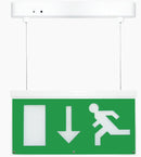 HX/LED/M3/WH/PLE HANG-EX Suspended Blade Exit Sign - Arrow Down - LED Spares