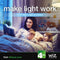 4Lite WiZ Connected Smart LED WiFi Bulb GLS Warm White - ES (E27) - 4L1-8000 - LED Spares