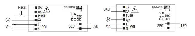 TCI 127091 T-LED 80/350 DALI SLIM 1% - LED Spares