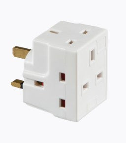 Knightsbridge 13A 3- Way Mains Fused Adaptor - 1375 - LED Spares