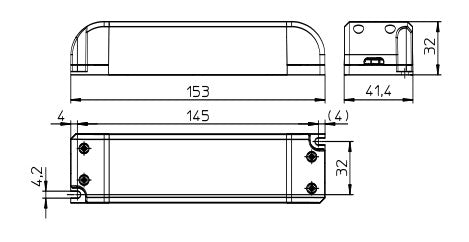 Vossloh EDXe 130/14.057 186624 30W 24V EasyLine CV LED Driver - LED Spares