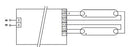 Tridonic 22185226 PC2x36 T8 TOP sl - LED Spares