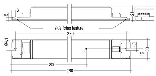 Tridonic 28000683 LC 75W 350–1050mA flexC lp EXC - LED Spares