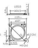 Tridonic 28002526 SLE G7 15mm 4000lm 840 R ADV - LED Spares