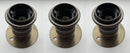 3 x Old English E27 ES Batten Lamp holder - Conduit 2" BESA - LED Spares