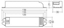 Tridonic - 89800112 - EM powerLED NM 1W BASIC - LED Spares