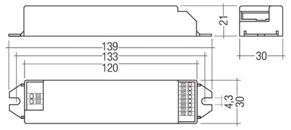 Tridonic - 89800112 - EM powerLED NM 1W BASIC - LED Spares