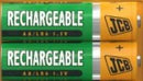 JCB AA Rechargeable Batteries 1200mAh