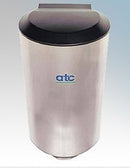 ATC Z-2651M Cub Brushed Stainless Steel Automatic Low Energy High Speed Hand Dryer - LED Spares