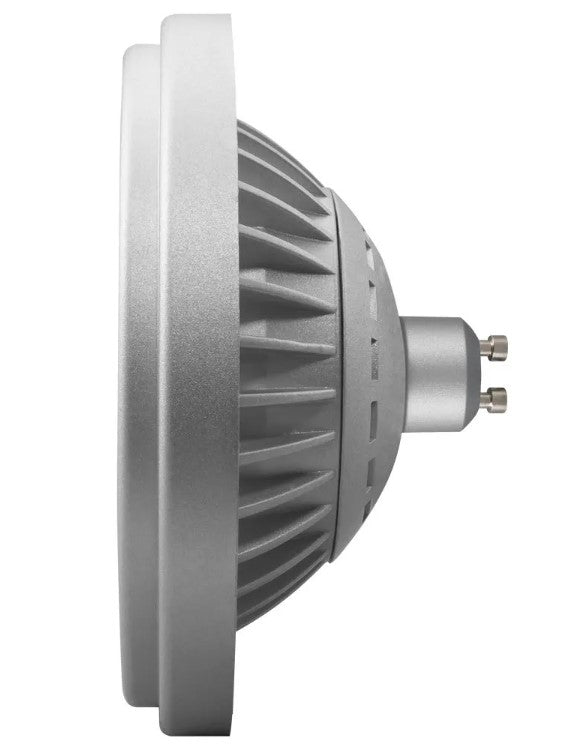 Crompton 12.5W 3000K Energy saving LED AR111 retrofit lamp mains voltage GU10 cap - 9950 - LED Spares