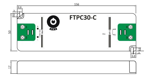 POS Power FTPC30V24-C2 30W 24V/1.25A LED Power Supply - LED Spares