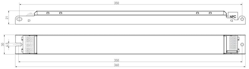 Helvar LL50iC-DA-100-1200 50/2W Tunable White (DT8) DALI LED Driver - LED Spares