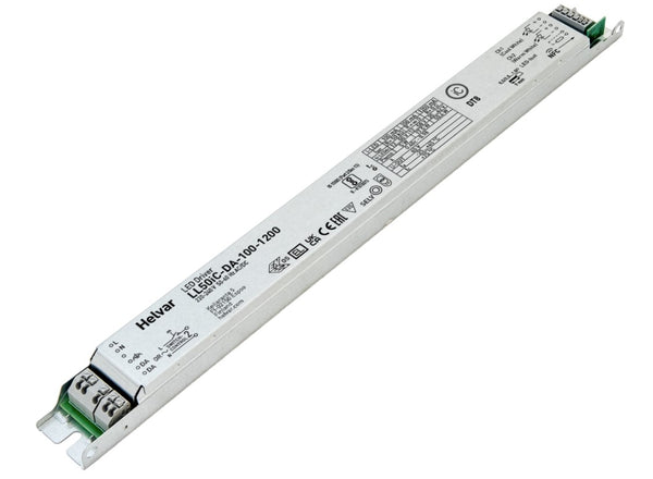 Helvar LL50iC-DA-100-1200 50/2W Tunable White (DT8) DALI LED Driver - LED Spares