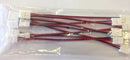 Deltech LST605LL, Pack Of 10, Link/Power Lead For 8 & 10mm Strips 160mm + Twin 2P Sockets - LED Spares