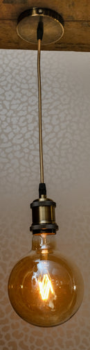 E27 Bronze 1.2M Decorative Pendant - LED Spares