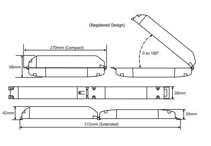 One-LUX RBF230/4/M3 4W GU10 Emergency Conversion Kit