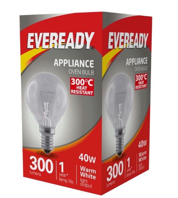 S1024 - Eveready Oven Lamp SES 40W - LED Spares