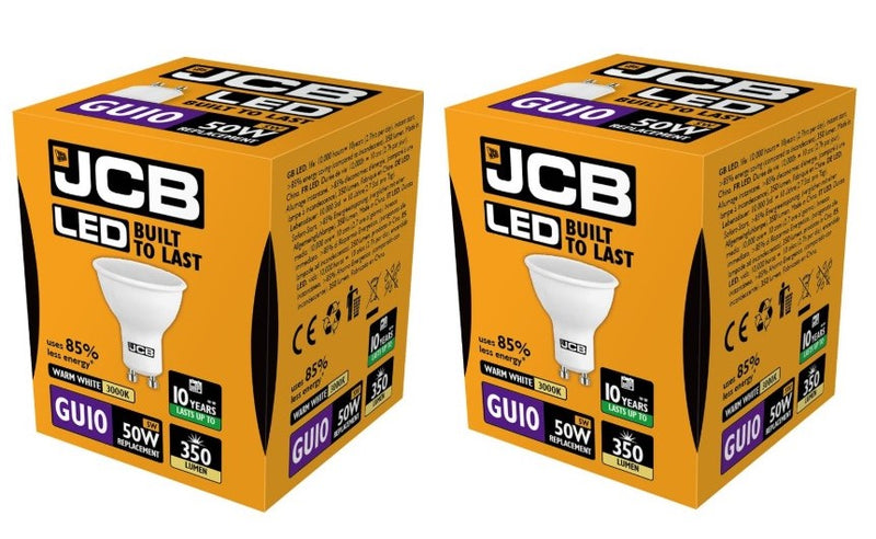 S10963 JCB 5W LED GU10 350LM Warm White