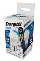 Energizer Smart B22 (BC) GLS - 9.2W LED - Colour Changing Bulb - 806LM - LED Spares