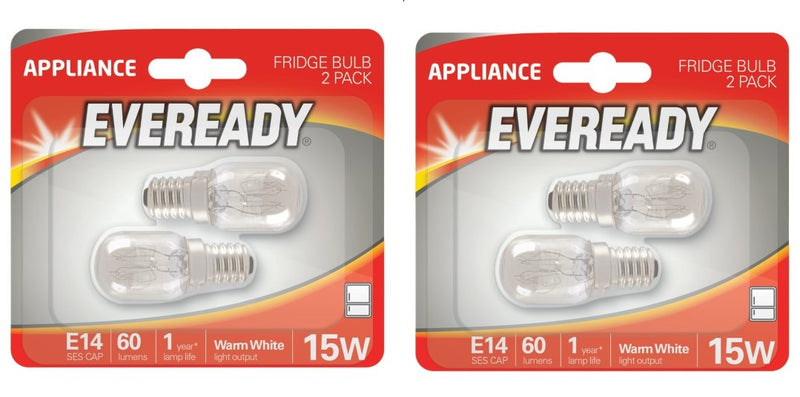 S875 Eveready Fridge Appliance Bulb 15W (E14) Pygmy