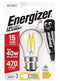 Energizer LED Filament Golf B22 (BC) 470lm 4W 2,700K (Warm White) Bulb - LED Spares