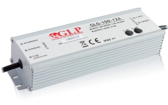 GLP GLG-100-24A 100W 12-24V 2.2-4.2A IP65 ADJ Output LED Driver - LED Spares