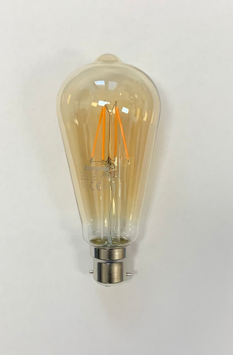 S9432 Energizer Filament Gold LED ST64 5W BC (B22) Warm White - LED Spares