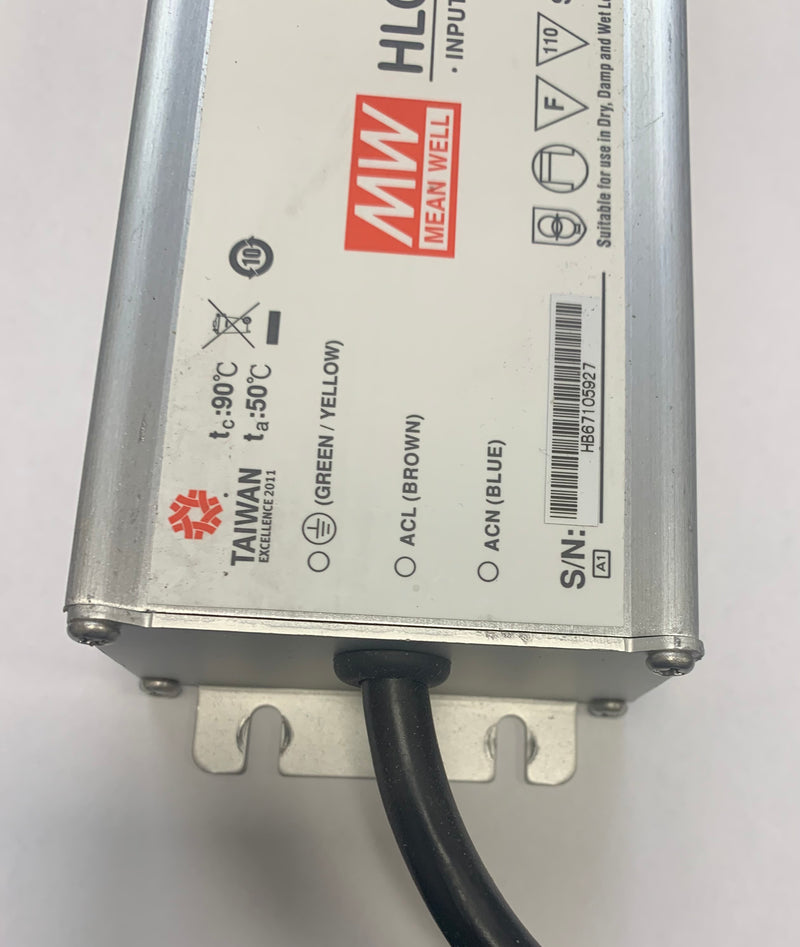 Mean Well HLG-240H-36A 241.2W 36V 6.7A Constant Current + Constant Voltage IP65 Driver