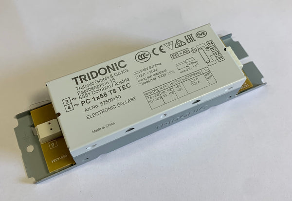Tridonic 87500150 PC 1X58 T8 TEC -LED Spares