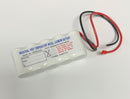 BSS6-SC-2AH-NICD 7.2V 2Ah Sub C Side by Side Battery C/W Flying Leads - LED Spares